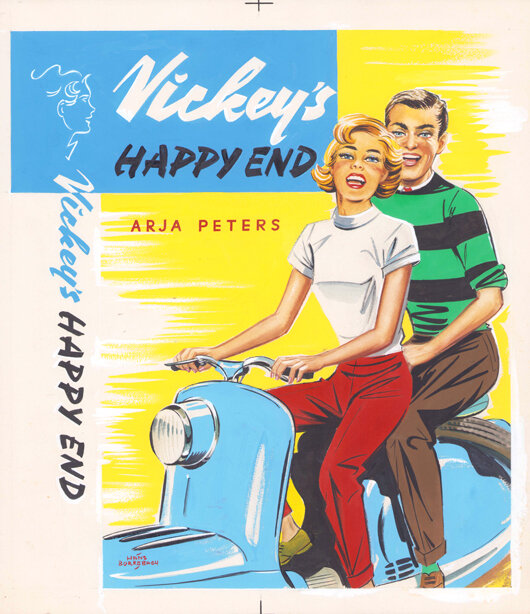 Hans Borrebach | 1960 | Vickey's happy end - Original Cover