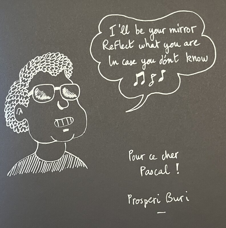 Lou Reed by Prosperi Buri - Sketch