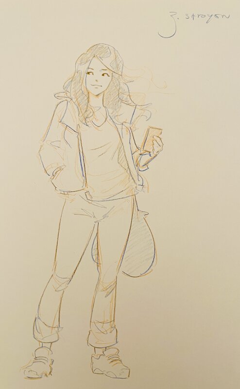 Roxane par Jérôme Savoyen - Dédicace