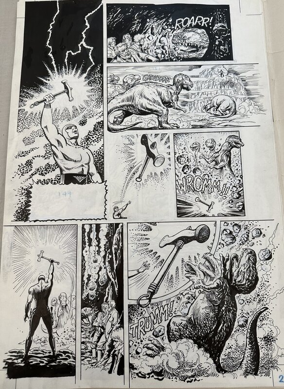 Thors Hammer by César Spadari - Comic Strip