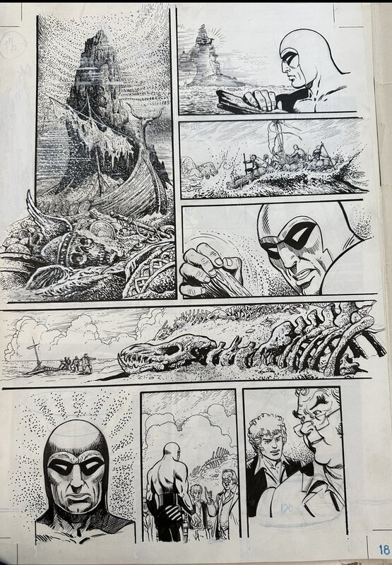 Thors Hammer par César Spadari - Planche originale