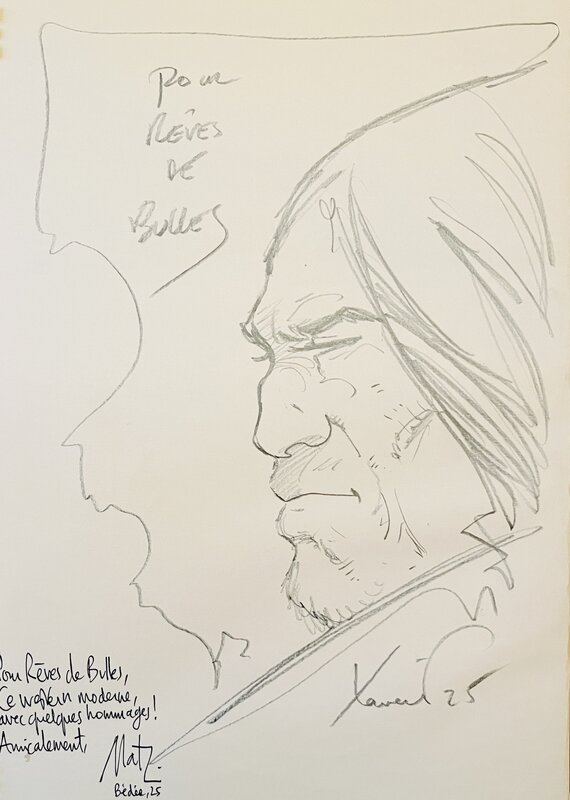 L’or du spectre by Philippe Xavier, Matz - Sketch