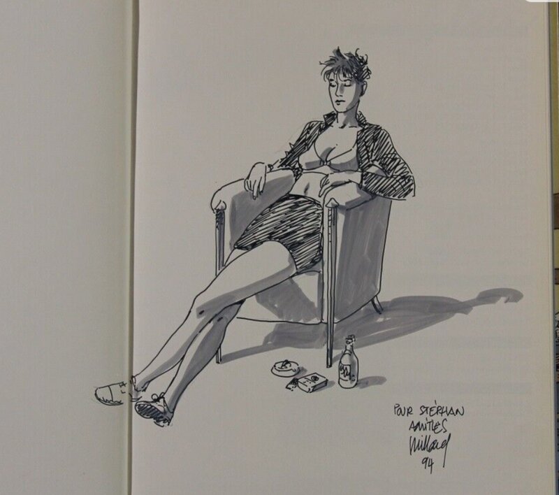 Louise par André Juillard - Dédicace