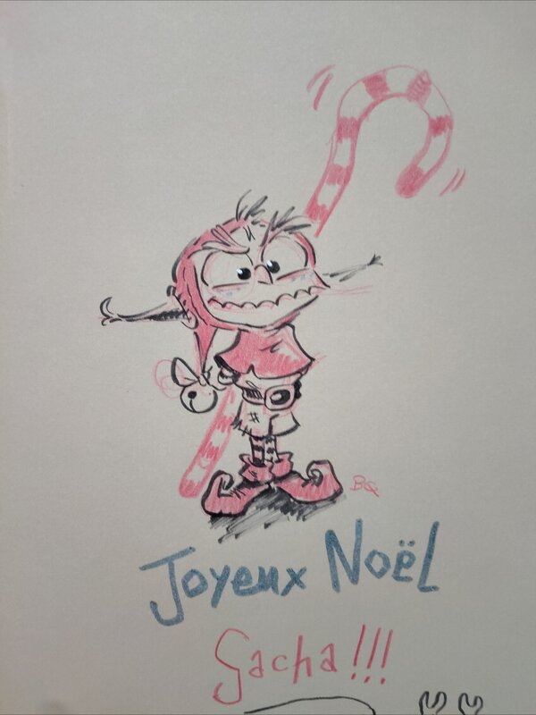 La BD de l'Avent par Bastien Quignon - Planche originale