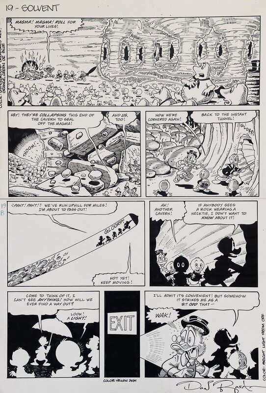 For sale - Don Rosa, The Universal Solvent Page 19 - Comic Strip