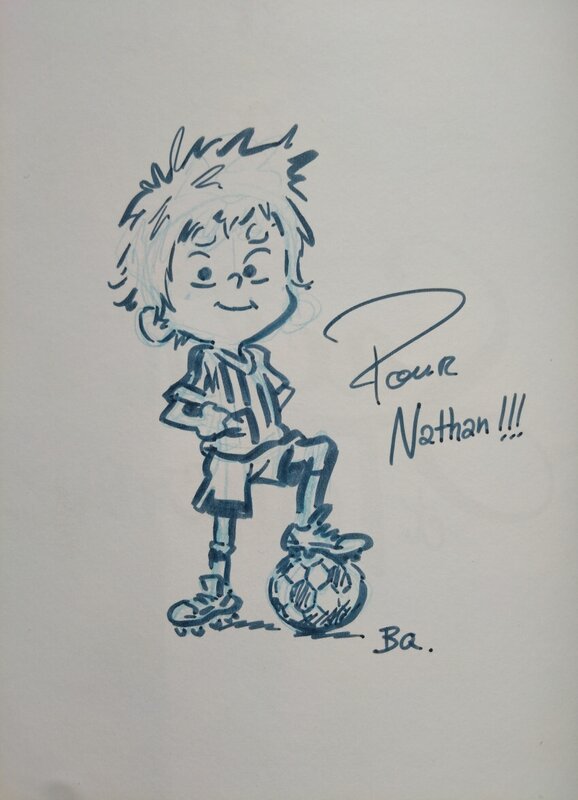 Sacha et TomCrouze par Bastien Quignon - Dédicace