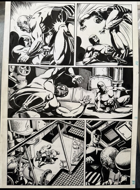 César Spadari, Alter Ego “ The Phantom “ - Planche originale