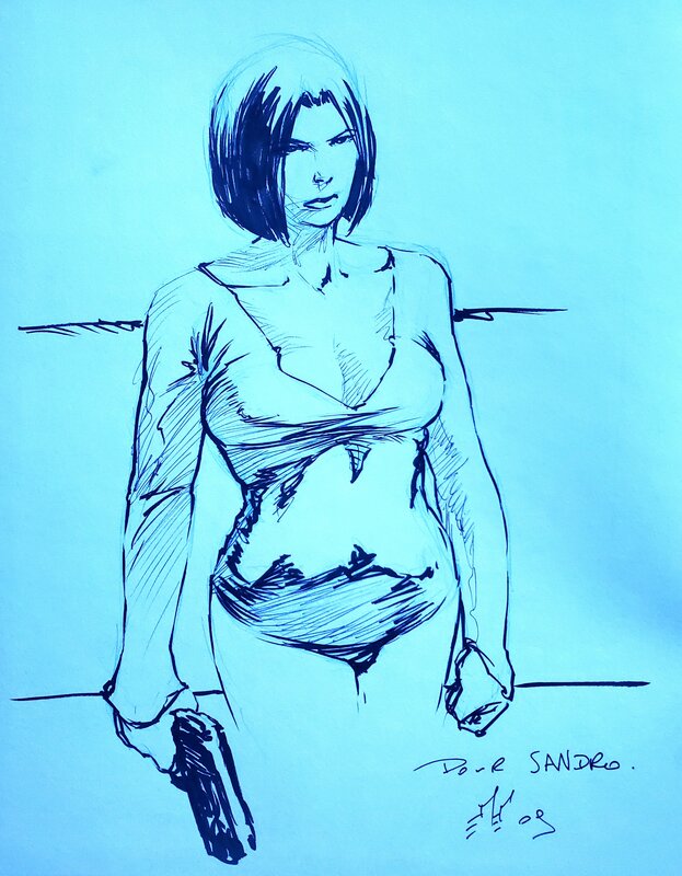 Emem, CARMEN MC CALLUM    T9 VENDETTA - Dédicace