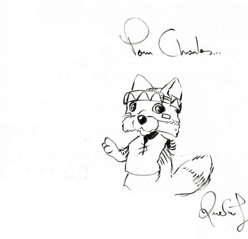 Petit Indien par Quentin Gréban - Dédicace