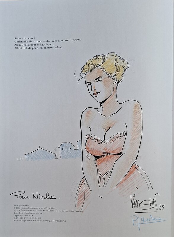 Jean-Charles Kraehn, Patricia Jambers, Diana - Bout d'Homme - Dédicace