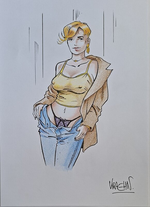 Jean-Charles Kraehn, Diane de Rochard-Haumont - Gil Saint-André - Illustration originale