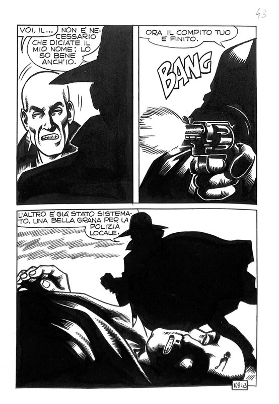 Kriminal par Magnus - Planche originale