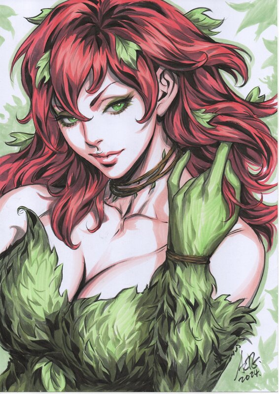 Poison Ivy par Stanley Lau - Illustration originale