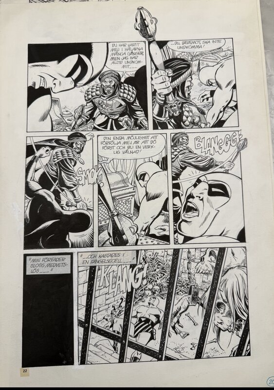 The Dark Secret by César Spadari - Comic Strip