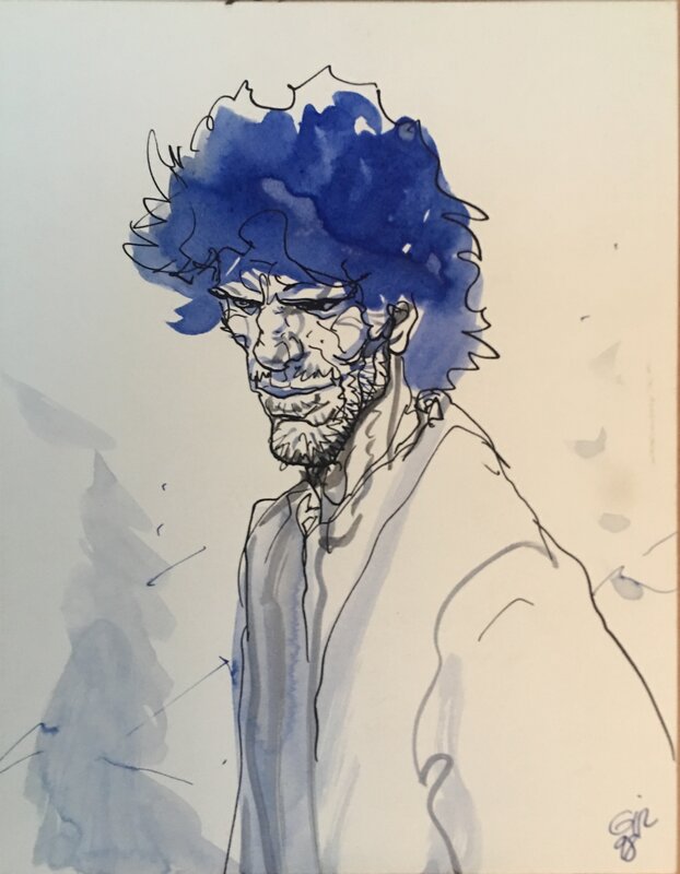 Blueberry 1998 by Jean Giraud - Original Illustration