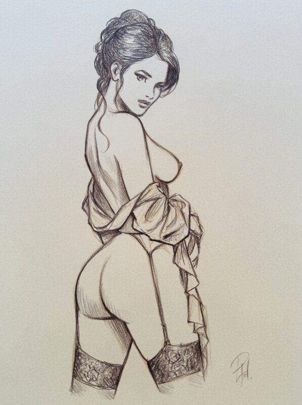 For sale - Noel 1 by Laurent Paturaud - Original Illustration