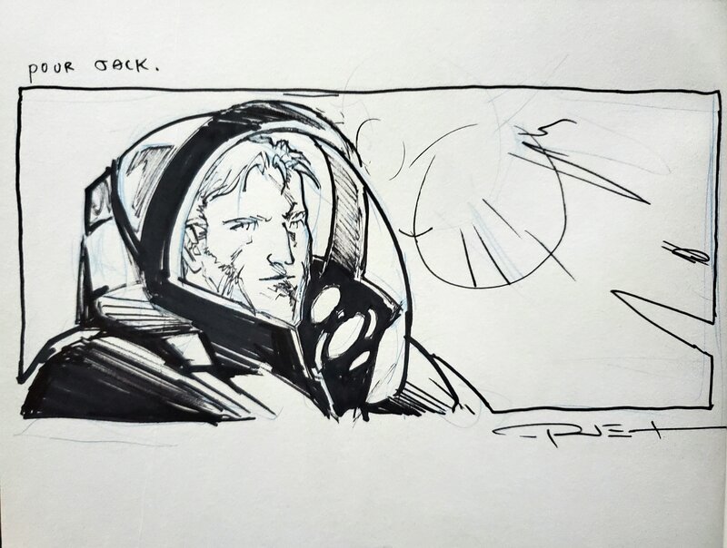 TRAVIS  T1 HURACAN by Christophe Quet - Sketch