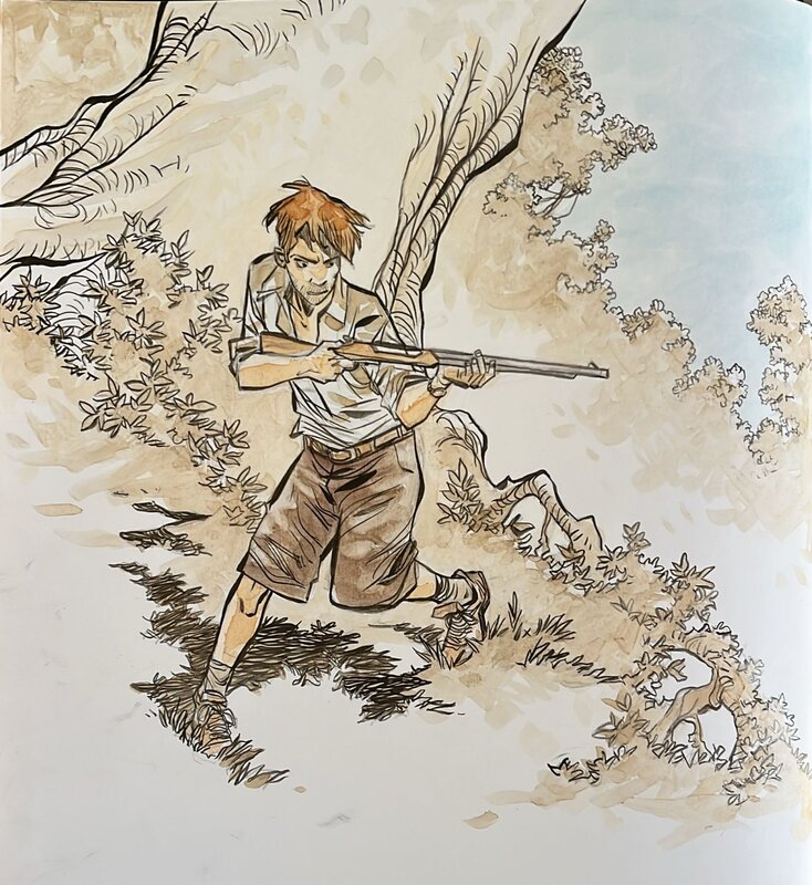 Un putain de salopard - Tome 1 - Dédicace Olivier Pont - Dédicace