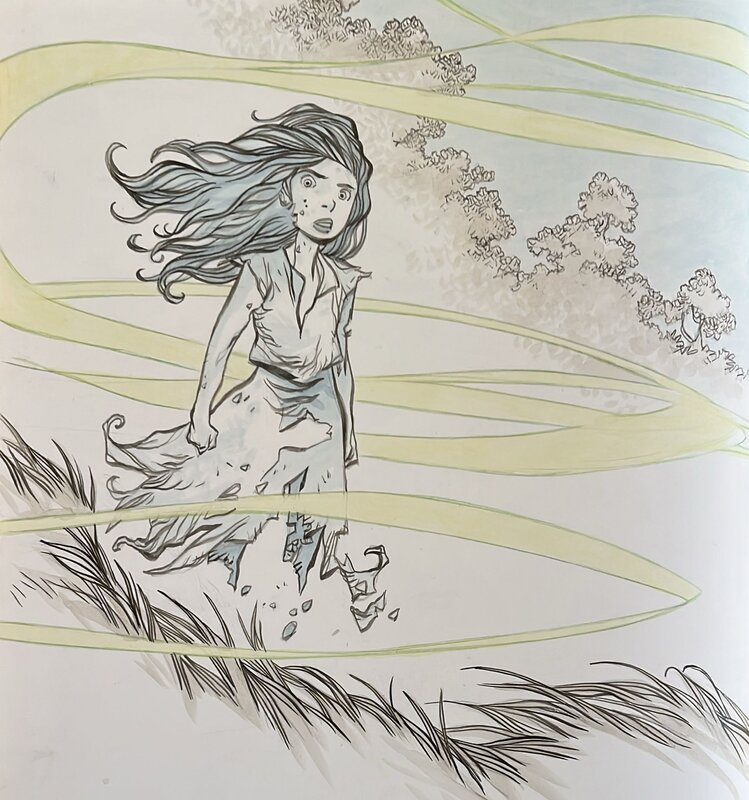 Un putain de salopard - Tome 4 - Dédicace Olivier Pont - Sketch