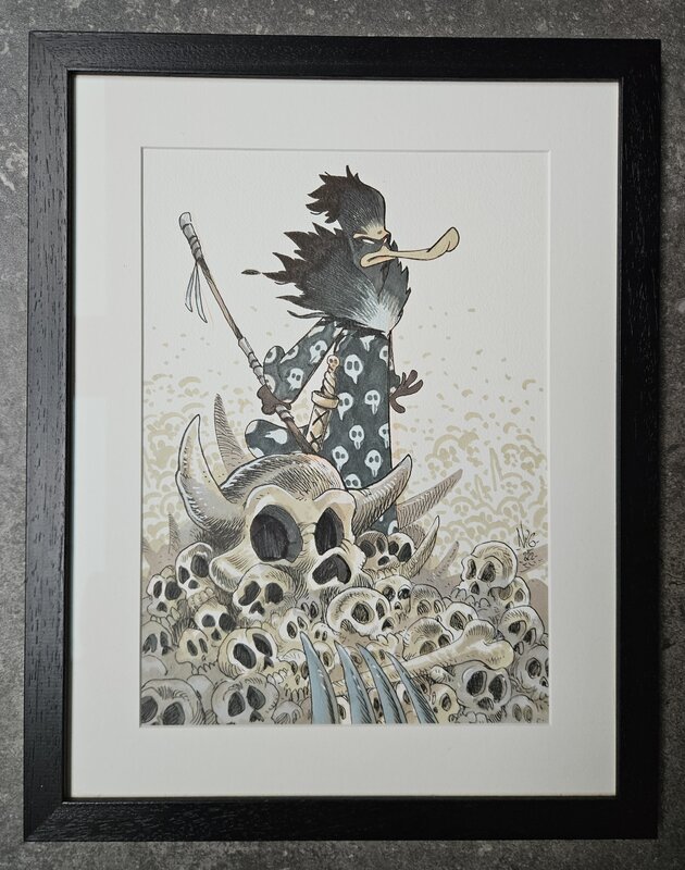 Illustration Donjon par Nicolas Kéramidas - Illustration originale