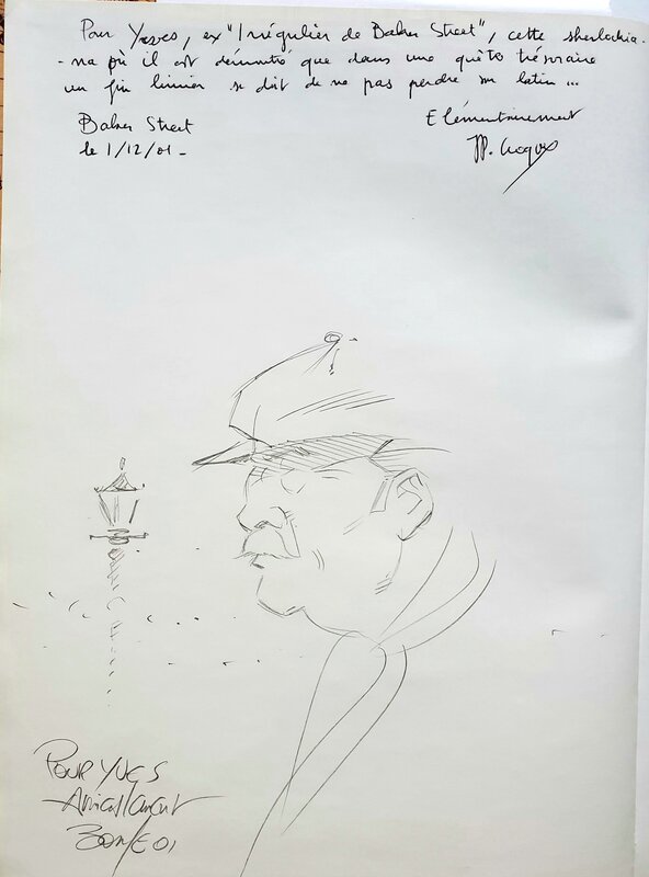 Benoît Bonte, Jean-Pierre Croquet, SHERLOCK HOLMES   T4 LE SECRET DE L'ÎLE D'UFFA - Sketch