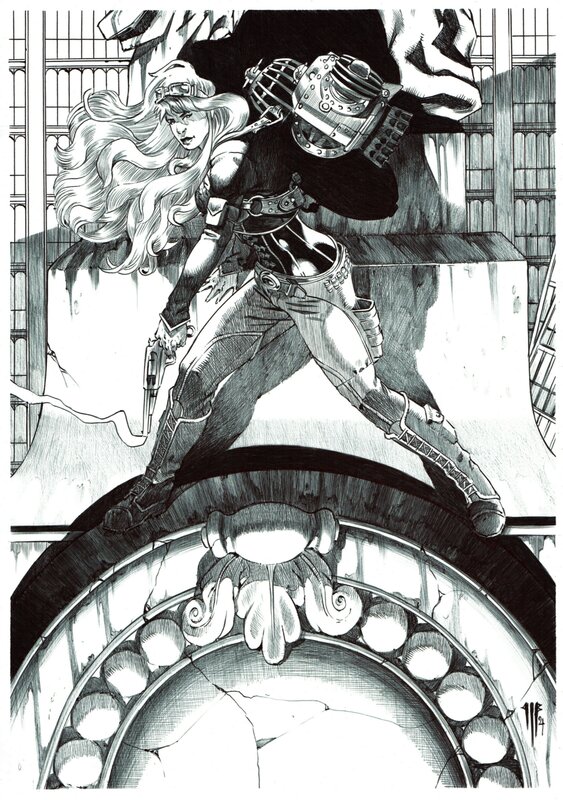 En vente - Philippe Bringel, Emma - le monument aux morts - Planche originale