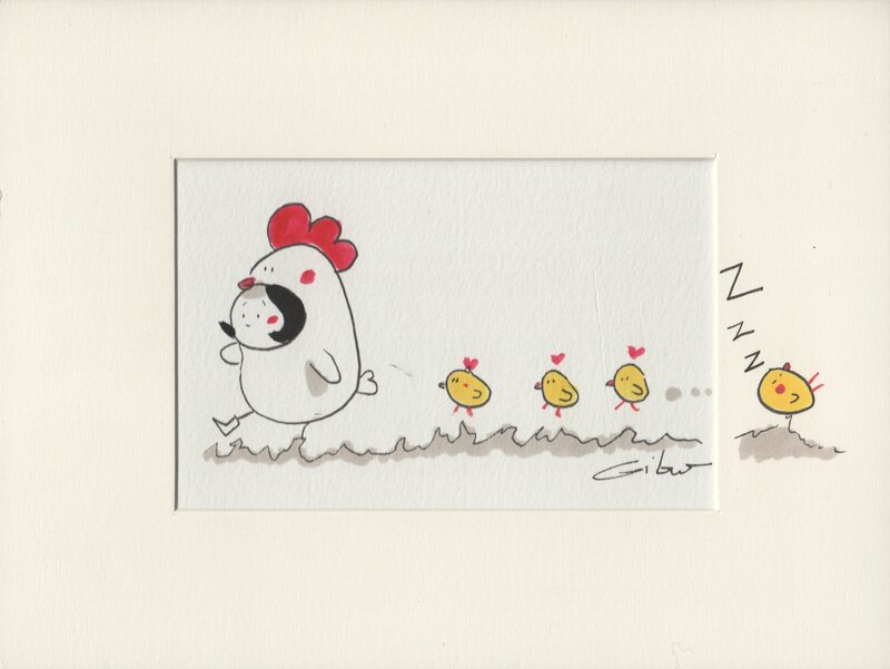 Gibus - Original Illustration