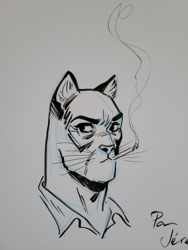 John Blacksad par Juanjo Guarnido - Dédicace
