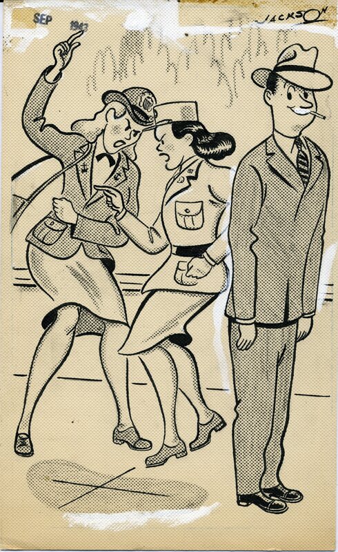 Jackson, Il s’en trame de belles ! - Planche originale