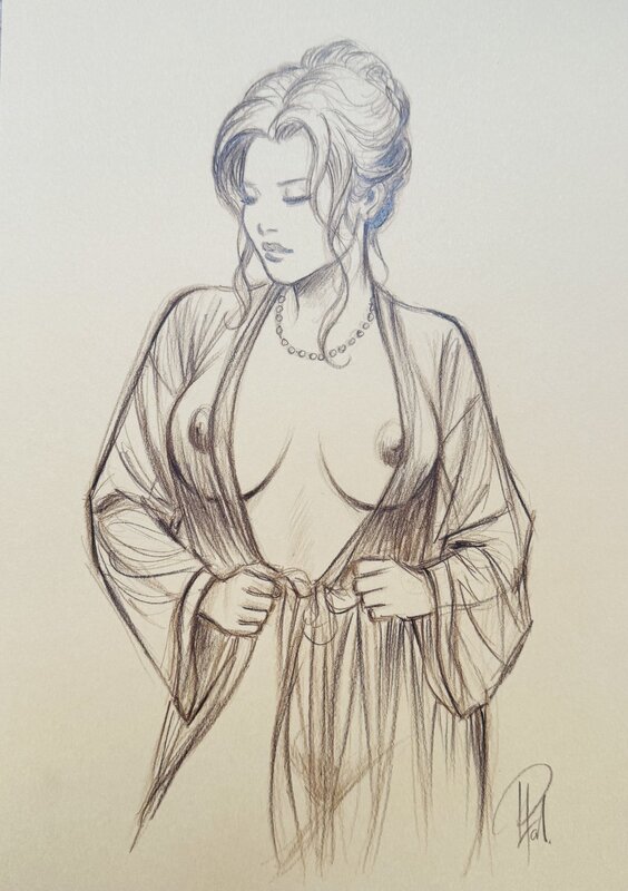 For sale - Noel 2 by Laurent Paturaud - Original Illustration