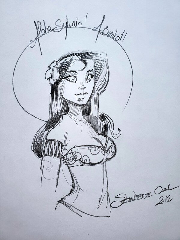 Ood Serrière, THALULAA  T1 MANTA ORO - Sketch