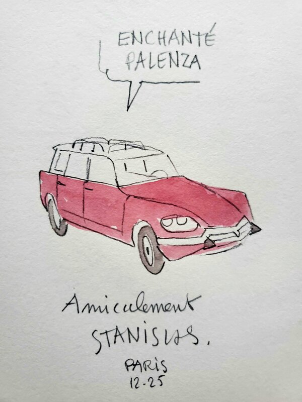 Stanislas, DES AUTOS ET DES HOMMES - Dédicace