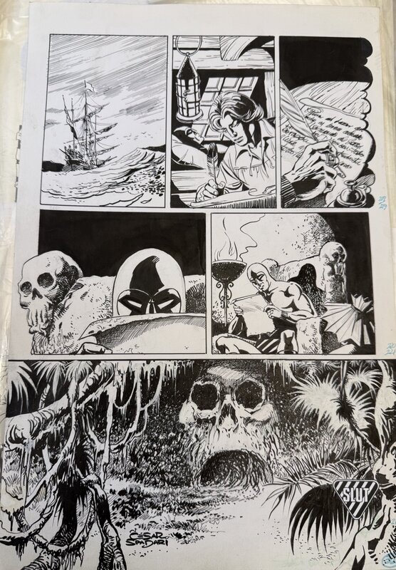 César Spadari, The Great Deception 2 - Comic Strip