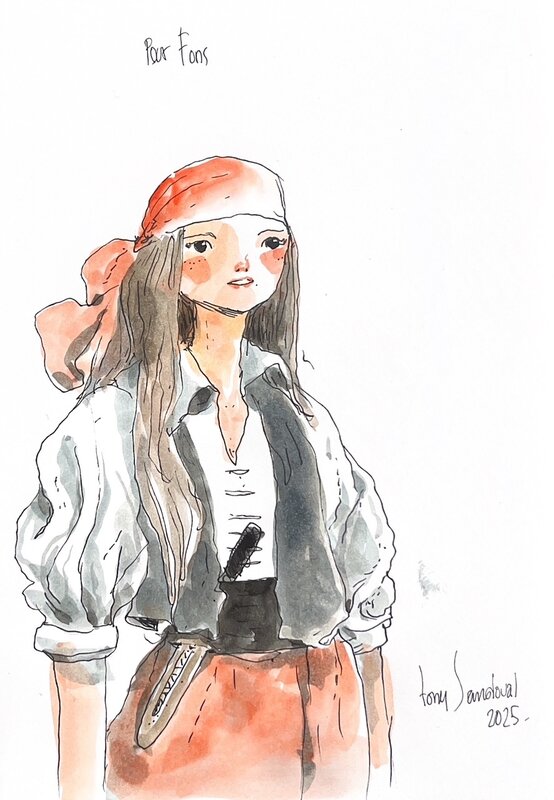 Tony Sandoval Anne Bonny - Dédicace