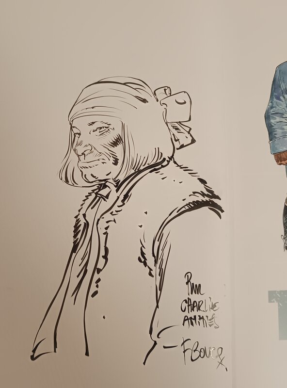 Bouncer by François Boucq - Sketch