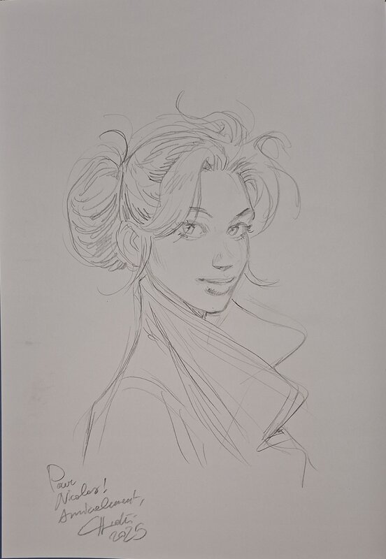 giuseppe liotti, Eve - Un Noël à Paris - Dédicace