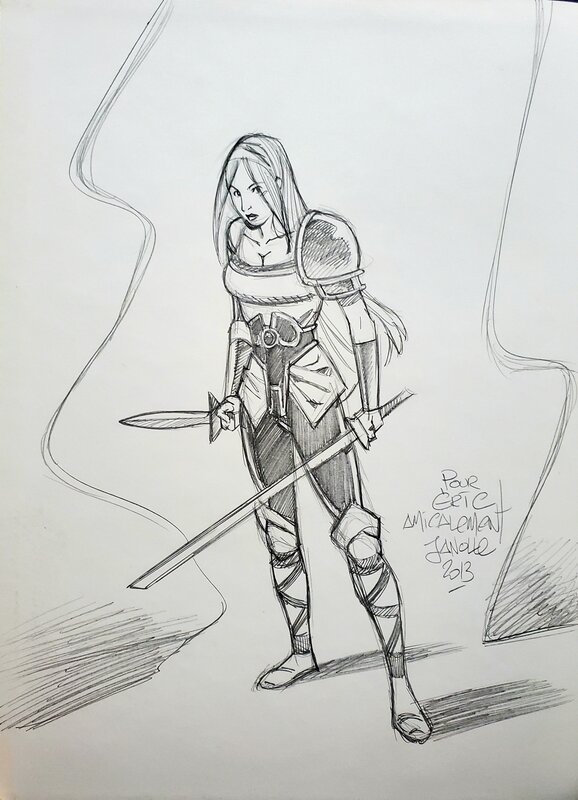 Alain Janolle, TROIS PEUPLES   T1 L'HERITAGE DU FEU - Sketch