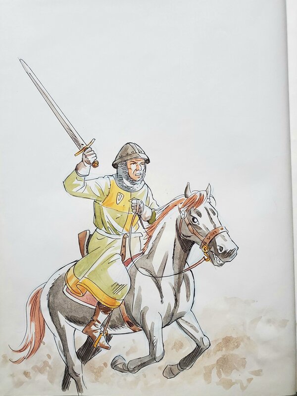 Michel Pierret, LES AIGLES DECAPITES    T8 LA MARQUE DE NOLWENN - Sketch