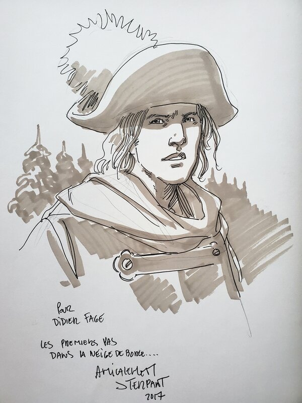 Jacques Terpant, LE ROYAUME DE BOREE - LA SAGA DES PIKKENDORFF   T1 OKTAVIUS - Dédicace