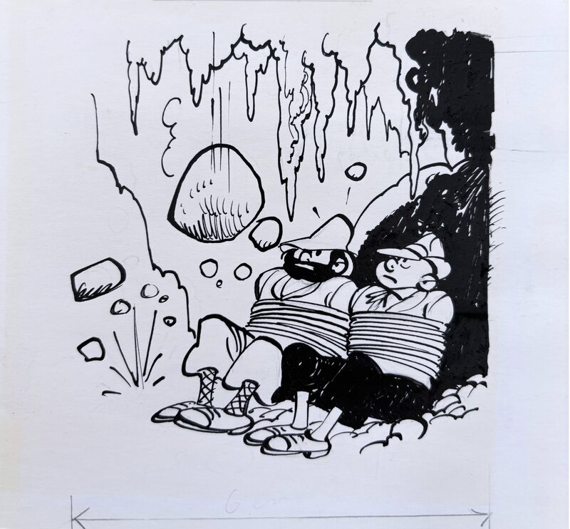 Will, Tif et Tondu - Un mystère enfin éclairci - Original Illustration