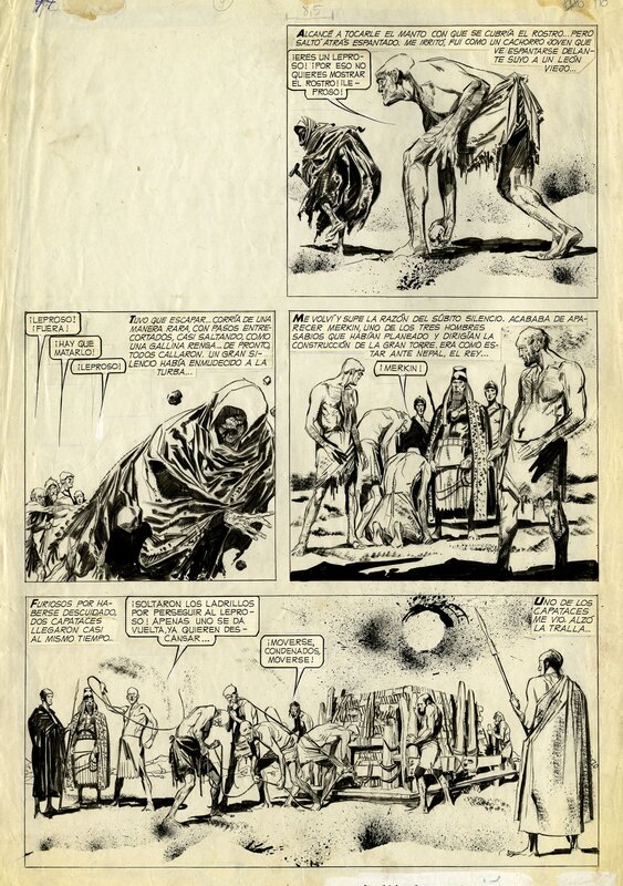 For sale - Alberto Breccia, Mort Cinder - La tour de Babel, Tome 2 - Comic Strip