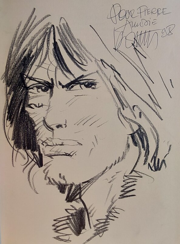 Grzegorz Rosinski, Thorgal  : La forteresse invisible - Sketch