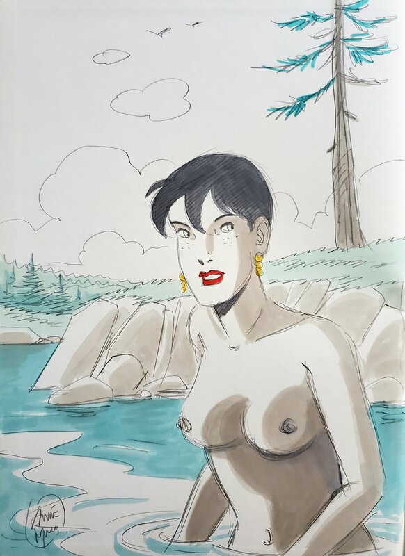 André Taymans, CAROLINE BALDWIN   T12 LE ROI DU NORD - Dédicace