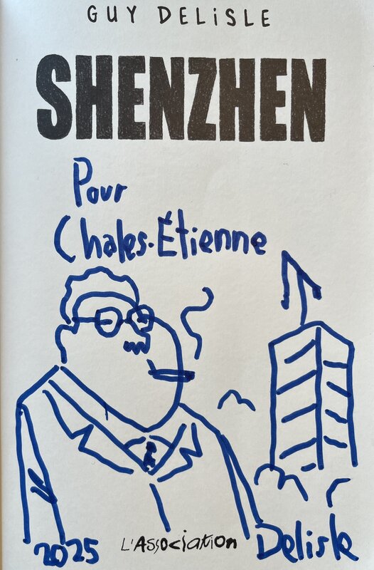 Shenzen by Guy Delisle - Sketch