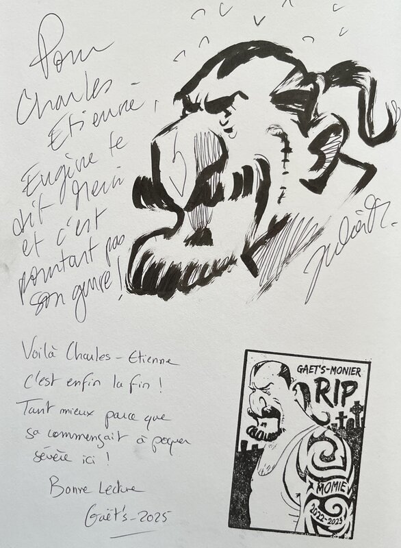 Rip par Julien Monier, Gaet’s - Dédicace