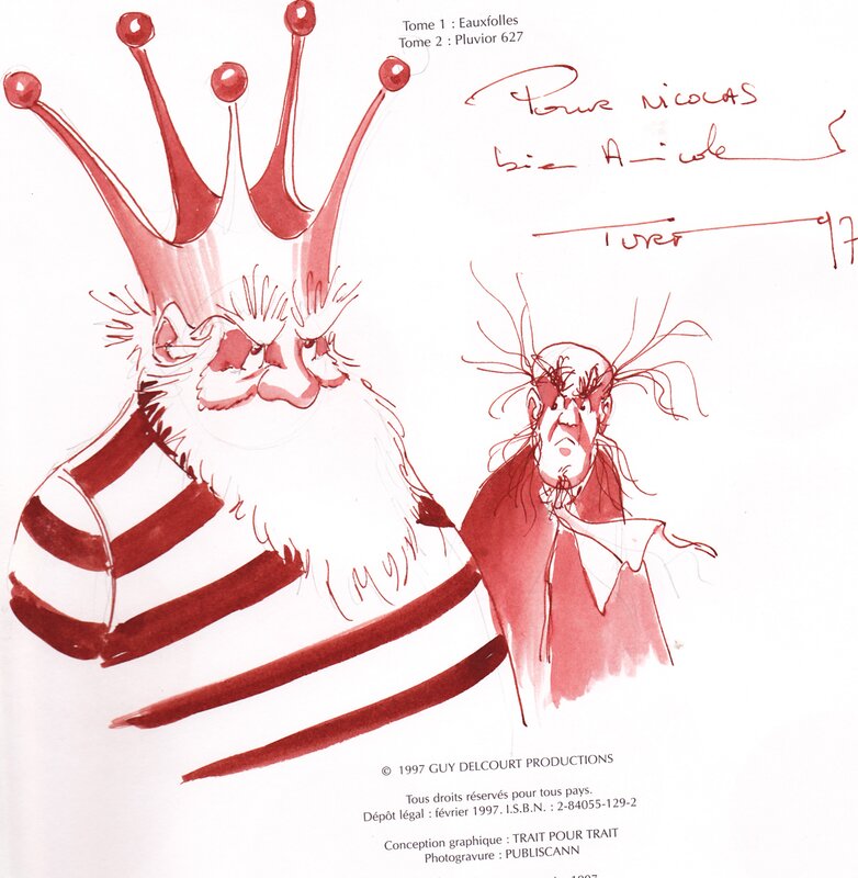 La Nef des Fous par Turf - Dédicace