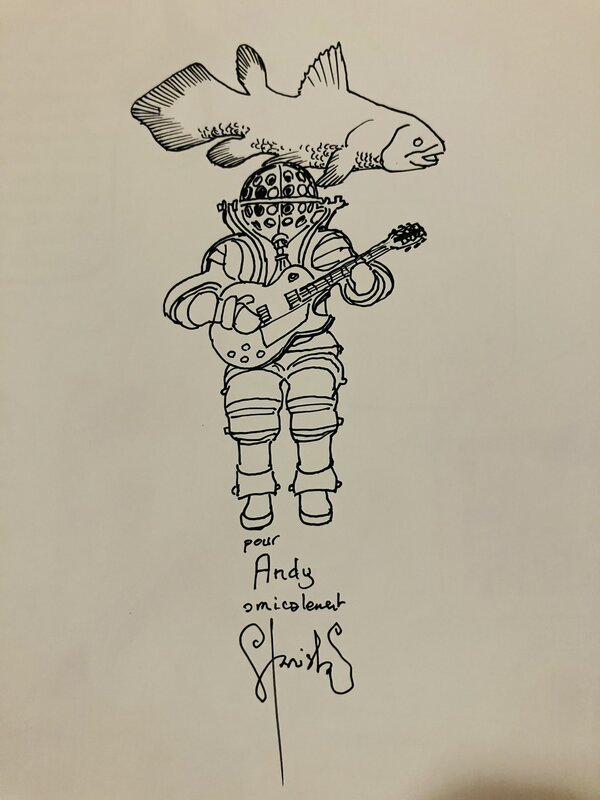 Dédicace de Stanislas Gros - Dédicace