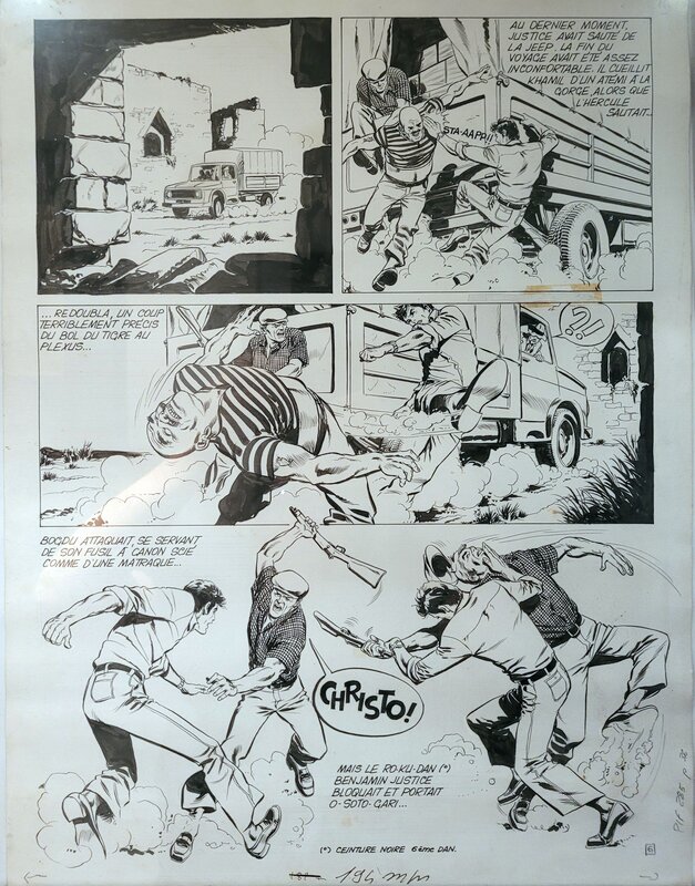 Carlo Marcello, Docteur Justice contre la Drogue - Comic Strip