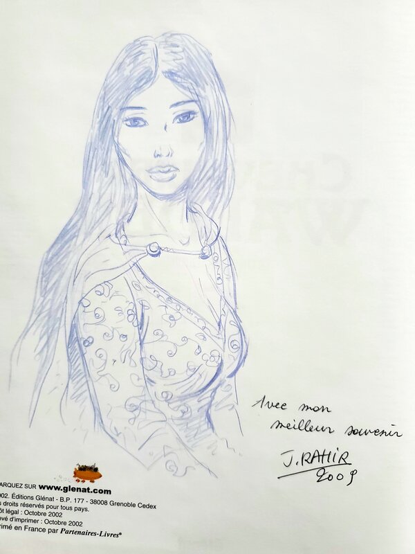 Jeanine Rahir, CHEVALIER WALDER   T6 LE CHEVALIER TEUTONIQUE - Dédicace