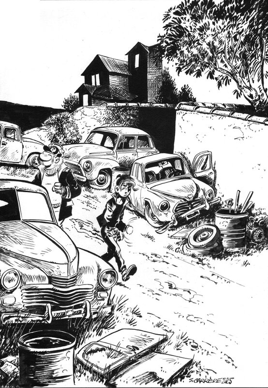 For sale - Casse nocturne by Serge Carrère - Comic Strip